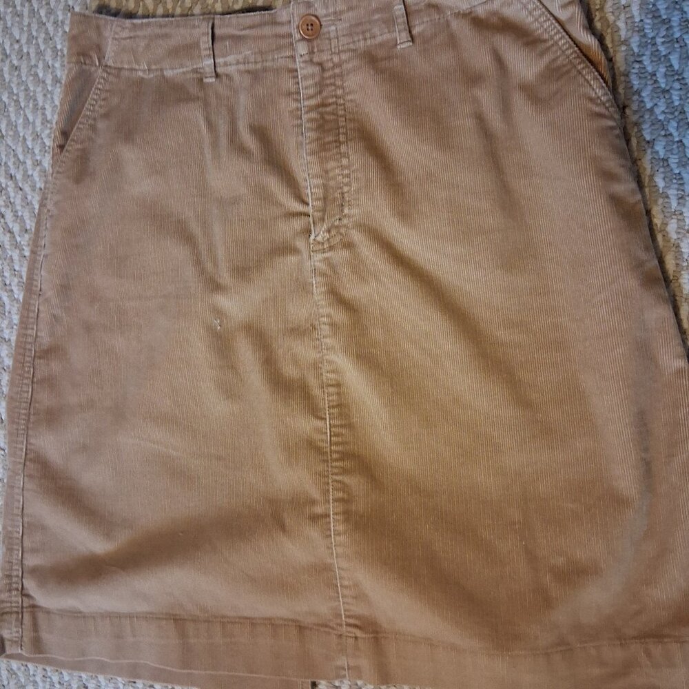 Vintage eddie bauer corduroy skirt 12